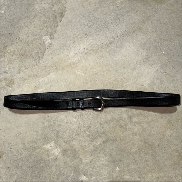Accessories - Black Leather Belt